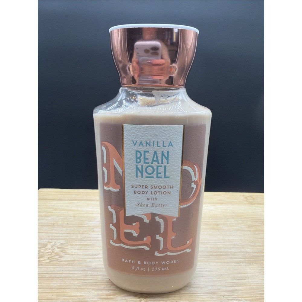 Bath & Body Works Vanilla Bean Noel Super Smooth Body Lotion 8 oz